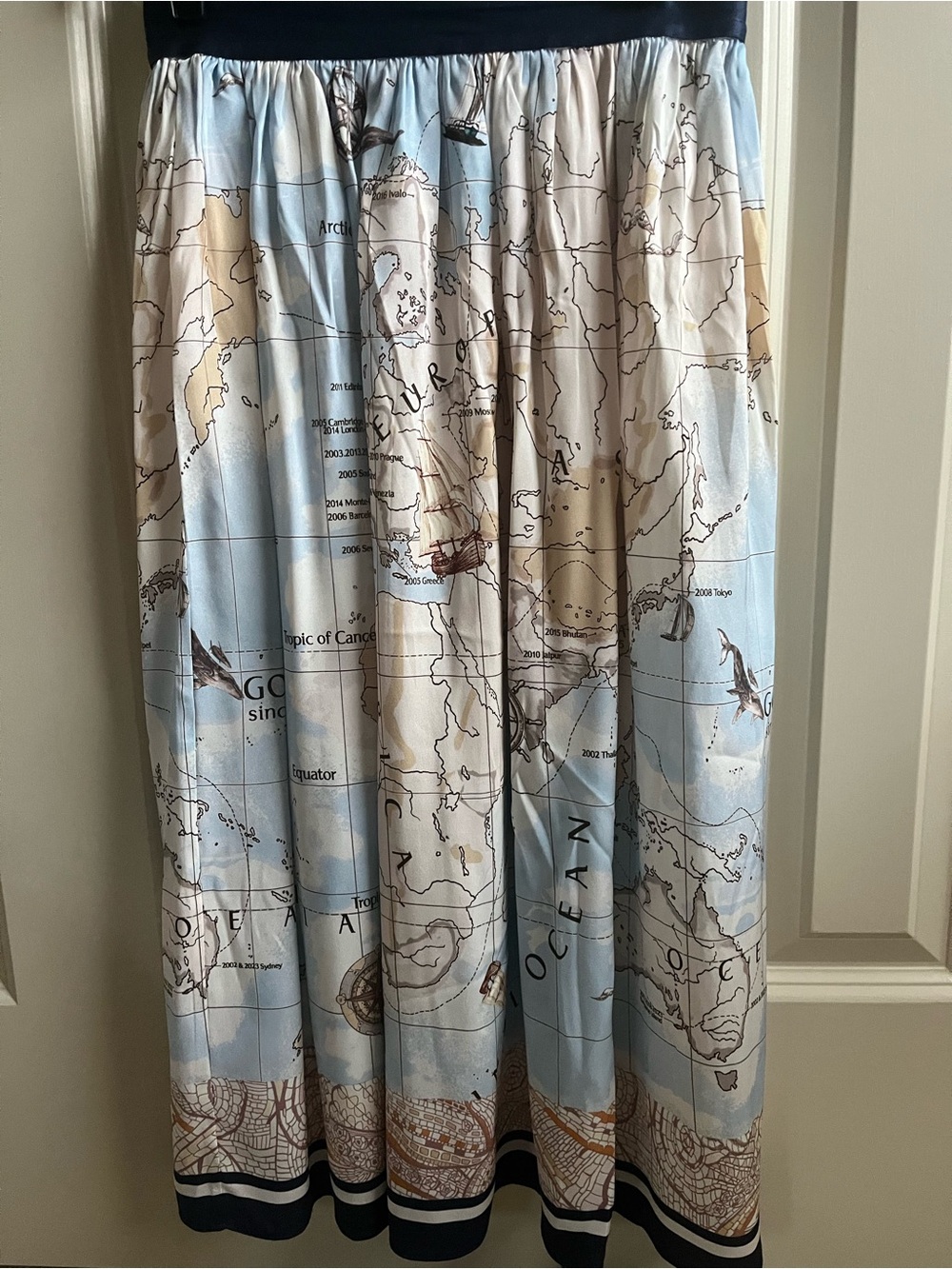 Goelia Silk Skirt
